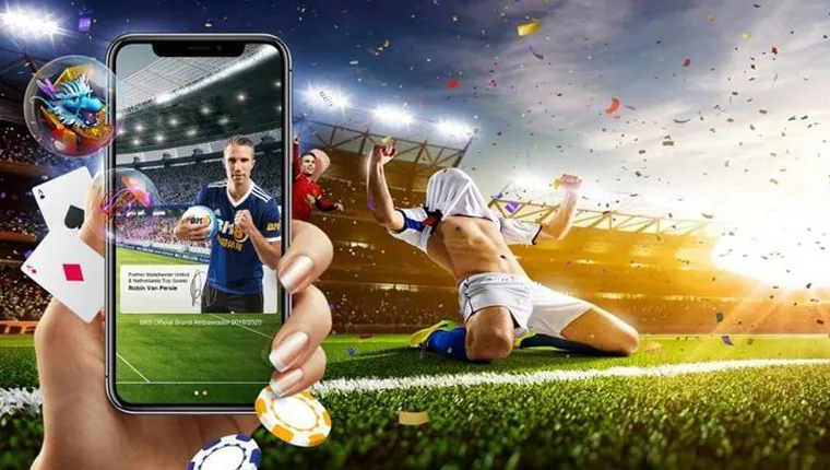 Person using PHDream mobile app on a smartphone